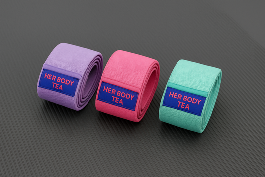 Her Body Tea Fabric Resistance Bands (Set of 3)